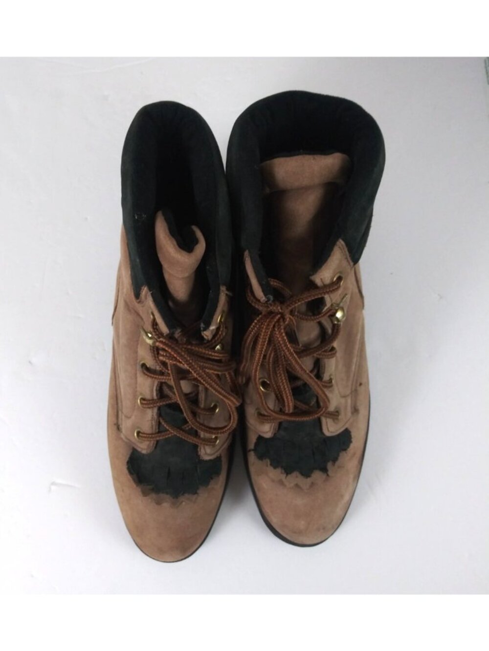 Loredo Western Boots Women's Brown Leather Ankle Boots Size 6M - Picture 6 of 12